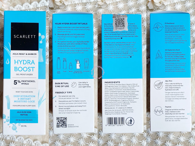 Review Scarlett Aqua Reset & Barrier Hydra Boost Gel Moisturizer